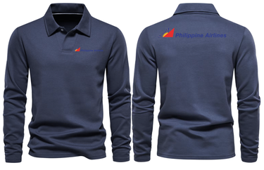 PHILIPPINE AIRLINES LONG SLEEVE POLO